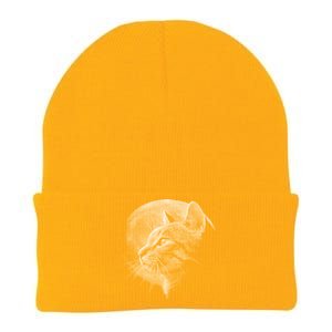 Cat Moon Knit Cap Winter Beanie