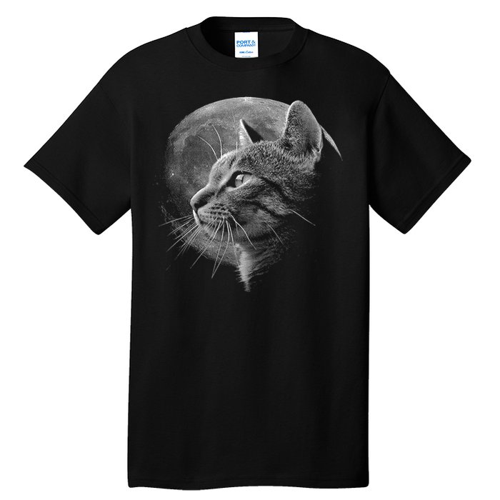 Cat Moon Tall T-Shirt