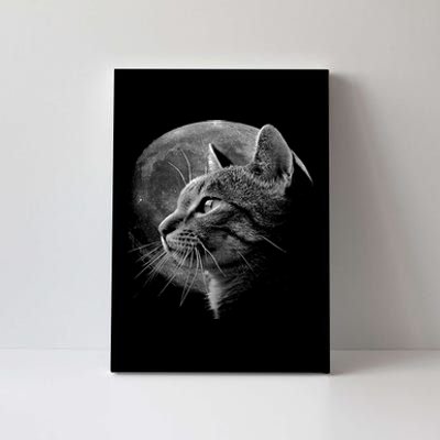 Cat Moon Canvas