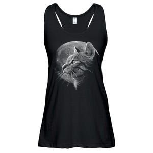 Cat Moon Ladies Essential Flowy Tank