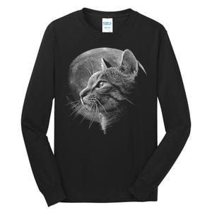 Cat Moon Tall Long Sleeve T-Shirt