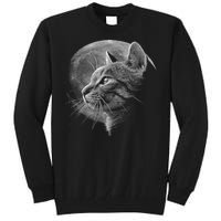 Cat Moon Tall Sweatshirt