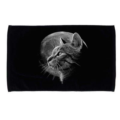 Cat Moon Microfiber Hand Towel