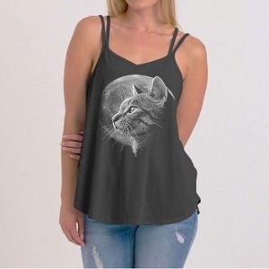 Cat Moon Women's Strappy Tank