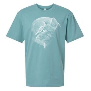 Cat Moon Sueded Cloud Jersey T-Shirt