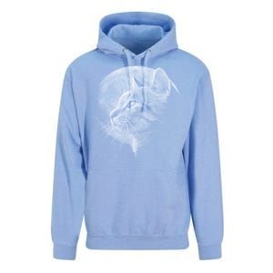 Cat Moon Unisex Surf Hoodie