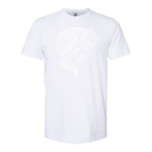 Cat Moon Softstyle® CVC T-Shirt