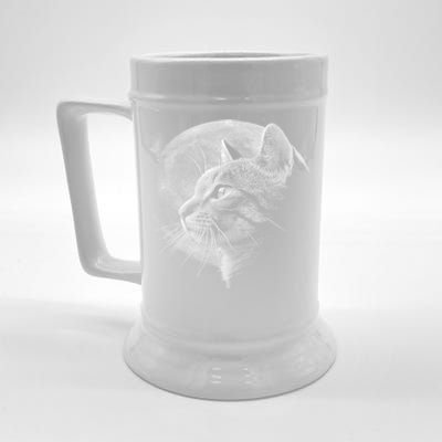 Cat Moon Beer Stein