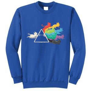 Cat Rainbow Prism Sweatshirt