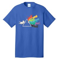 Cat Rainbow Prism Tall T-Shirt