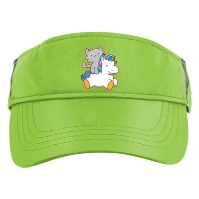 Cat Riding Unicorn Adult Drive Performance Visor