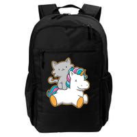 Cat Riding Unicorn Backpack