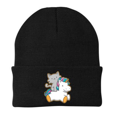 Cat Riding Unicorn Beanie