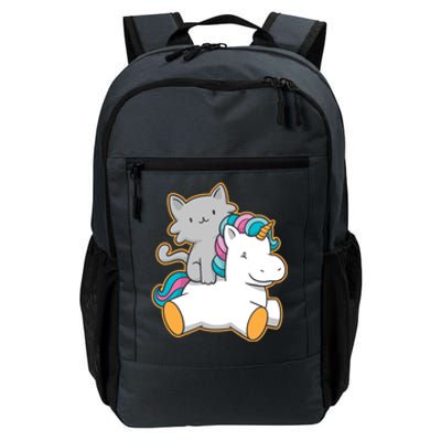 Cat Riding Unicorn Daily Commute Backpack