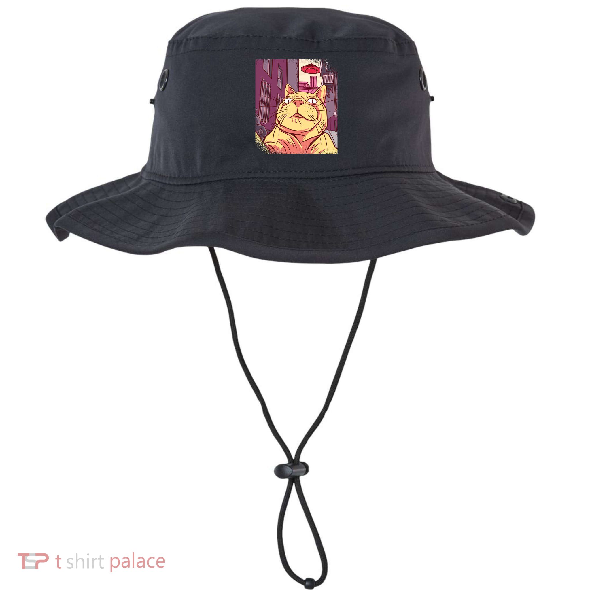 Cat Selfie Funny Bucket Hat
