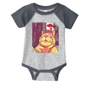 Cat Selfie Funny Infant Baby Jersey Bodysuit