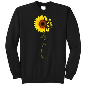 Cat Sunflower Sunshine Sweatshirt