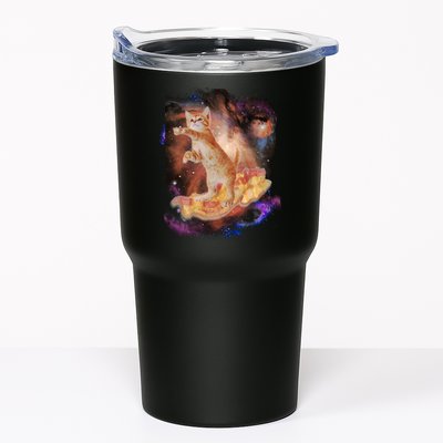 Cat Surfing Bacon In Space Tumbler