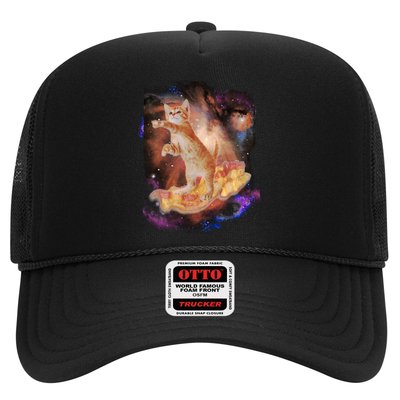 Cat Surfing Bacon In Space Trucker Hat
