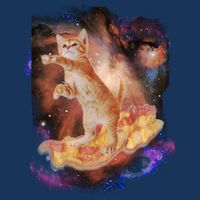 Cat Surfing Bacon In Space Infant Baby Jersey Bodysuit