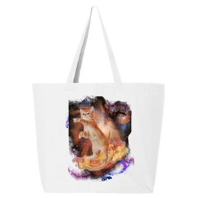 Cat Surfing Bacon In Space 25L Jumbo Tote