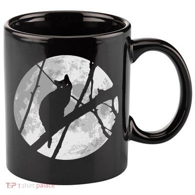 Cat To The Moon 11oz C Handle Ceramic Mug