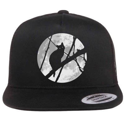 Cat To The Moon Flatbill Hat