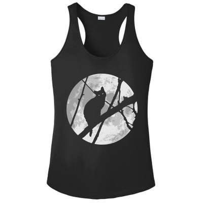 Cat To The Moon Ladies PosiCharge Competitor Racerback Tank