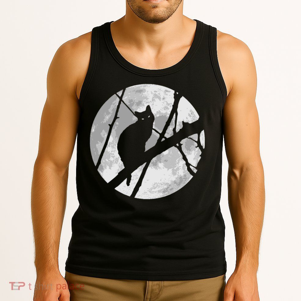 Cat To The Moon Tank Top