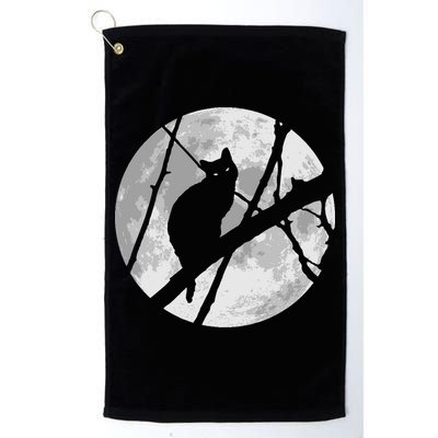 Cat To The Moon Golf Towel