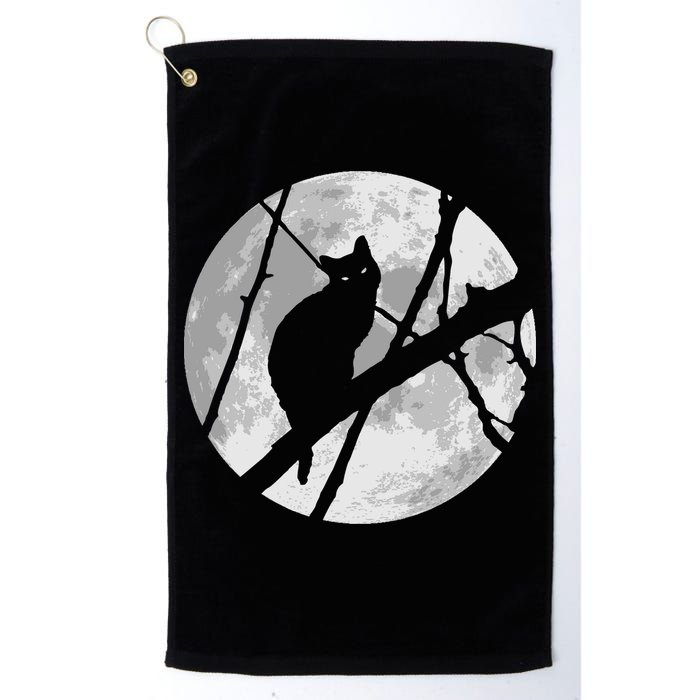 Cat To The Moon Golf Towel