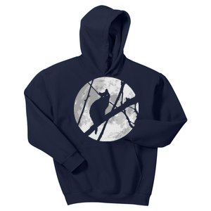 Cat To The Moon Kids Hoodie