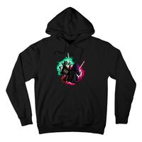 Cat Wars Light Swords Star Cats Funny Hoodie