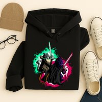 Cat Wars Light Swords Star Cats Funny Hoodie