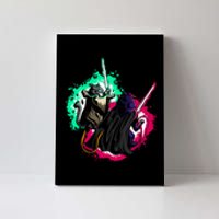 Cat Wars Light Swords Star Cats Funny Canvas