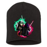 Cat Wars Light Swords Star Cats Funny Short Acrylic Beanie