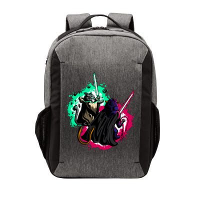 Cat Wars Light Swords Star Cats Funny Vector Backpack