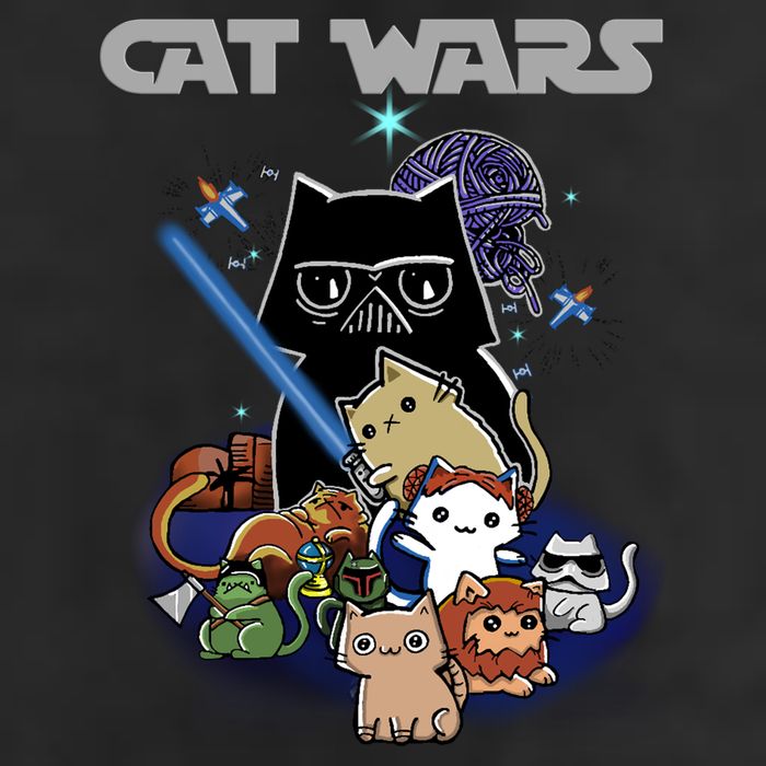 Cat Wars Meow Cat Lover Illustration Adult Drive Performance Visor