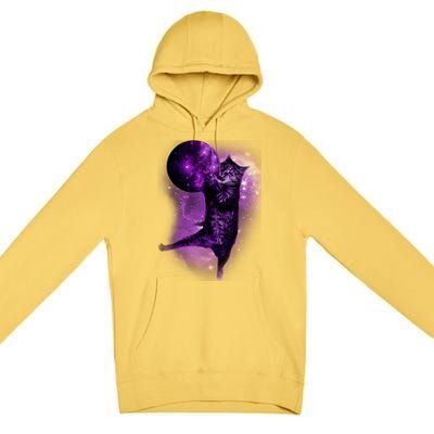 Cat World Galaxy Premium Pullover Hoodie