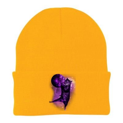 Cat World Galaxy Knit Cap Winter Beanie