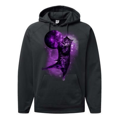 Cat World Galaxy Performance Fleece Hoodie