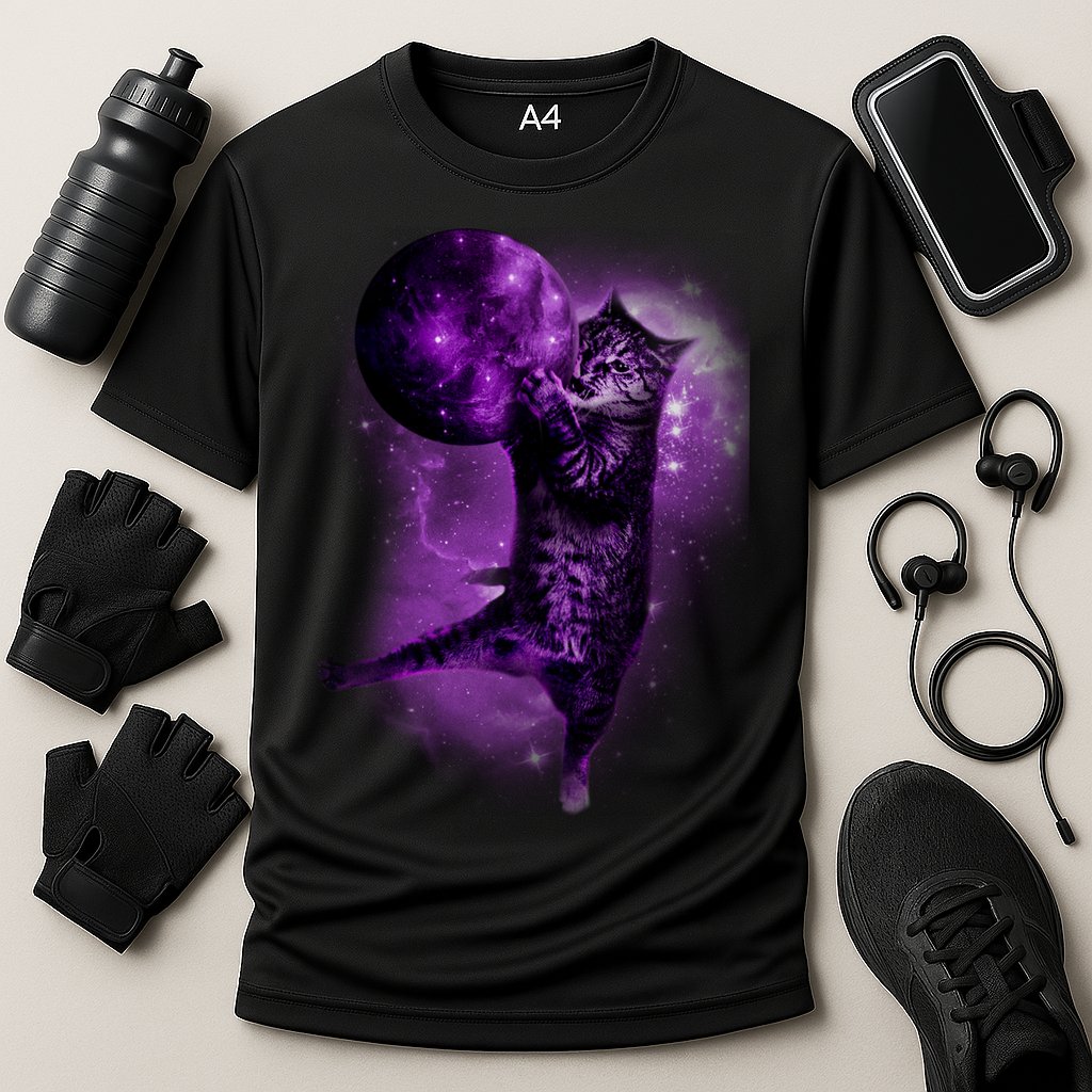 Cat World Galaxy Performance Shirt