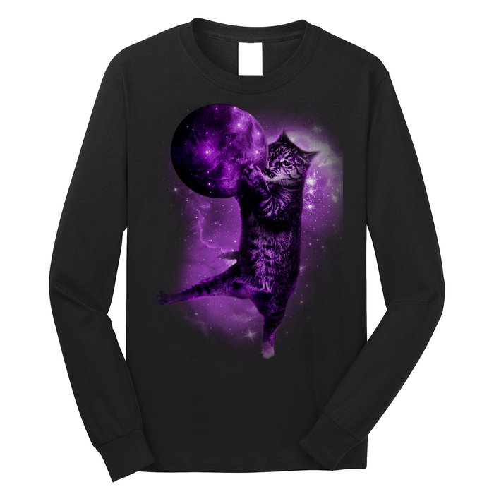 Cat World Galaxy Long Sleeve Shirt