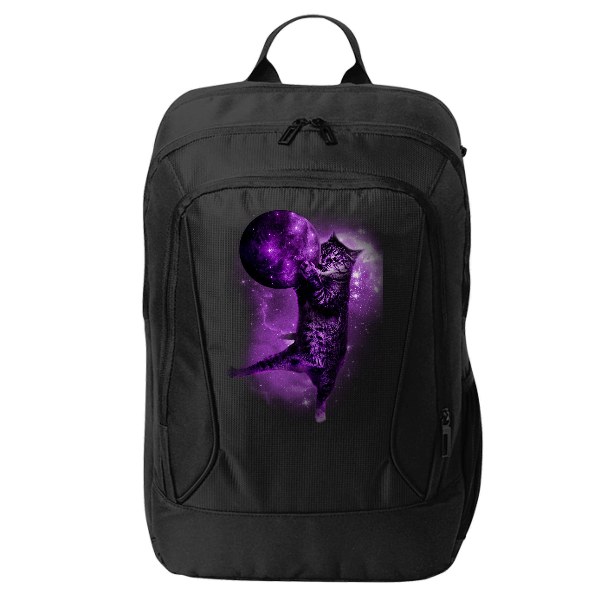 Cat World Galaxy City Backpack
