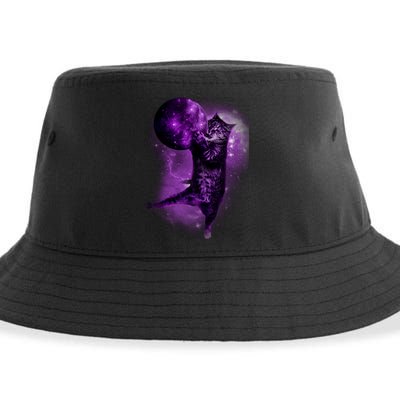 Cat World Galaxy Sustainable Bucket Hat