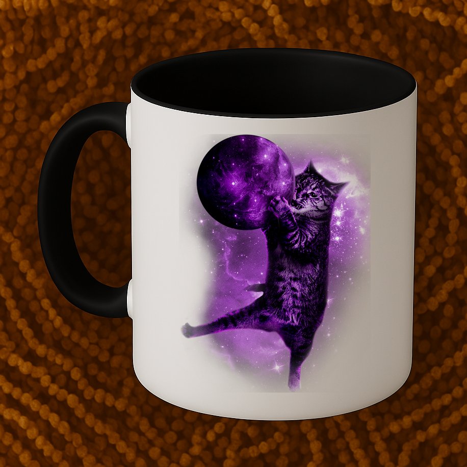 Cat World Galaxy Mug