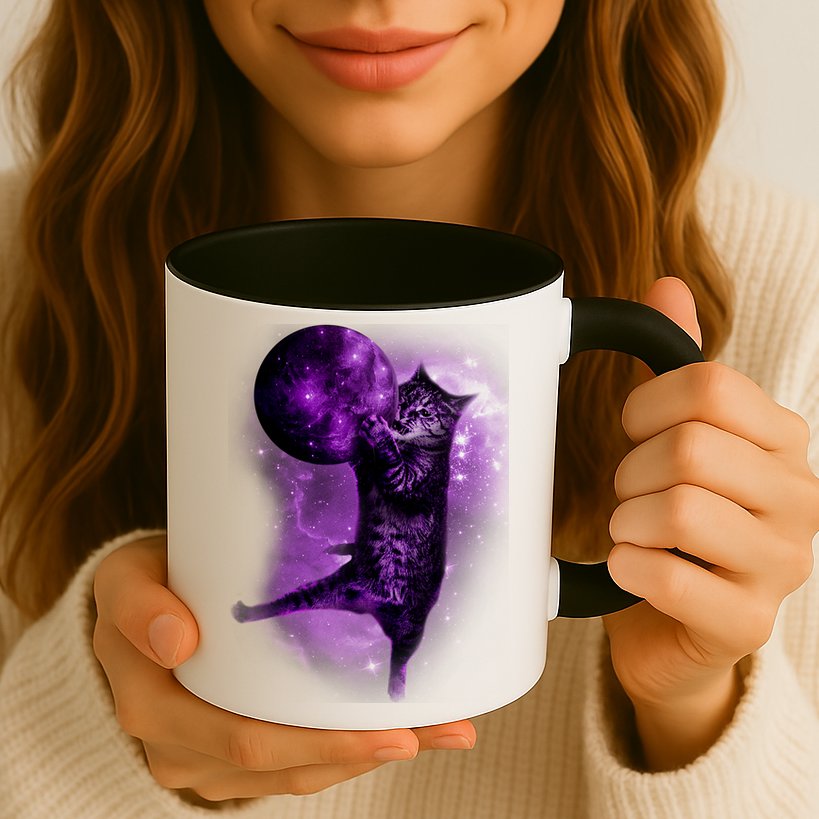 Cat World Galaxy Mug