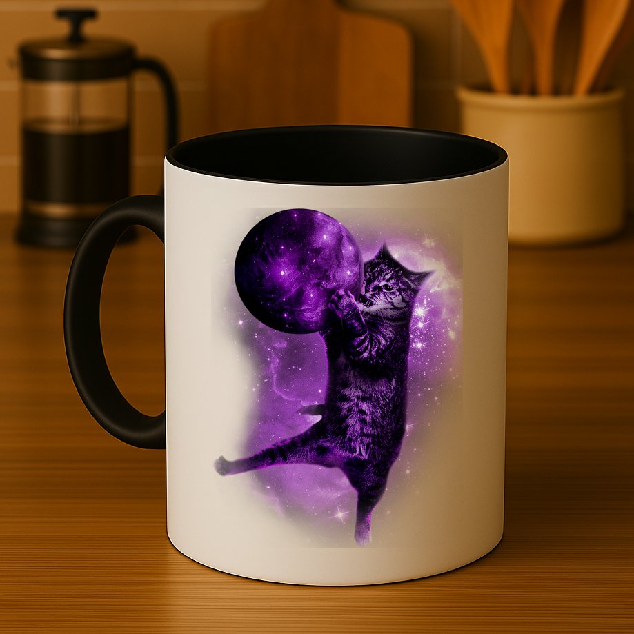 Cat World Galaxy Mug