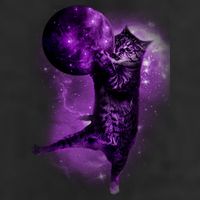 Cat World Galaxy 15oz Campfire Ceramic Mug