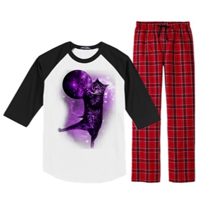 Cat World Galaxy Raglan Sleeve Pajama Set